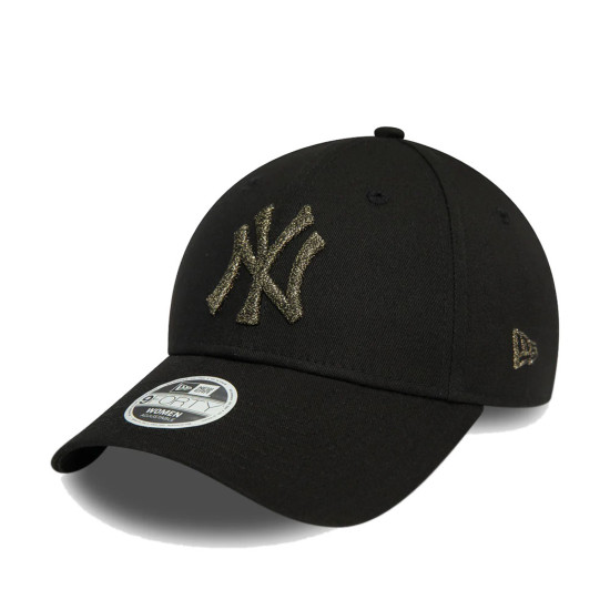 New Era Καπέλο New York Yankees Womens Metallic Logo 9FORTY Adjustable Cap